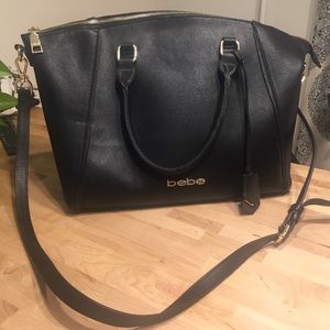 Black Bebe Tote Bag